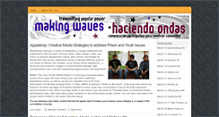 Desktop Screenshot of makingwaves.prometheusradio.org